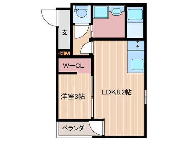 MOVE古江西町の物件間取画像